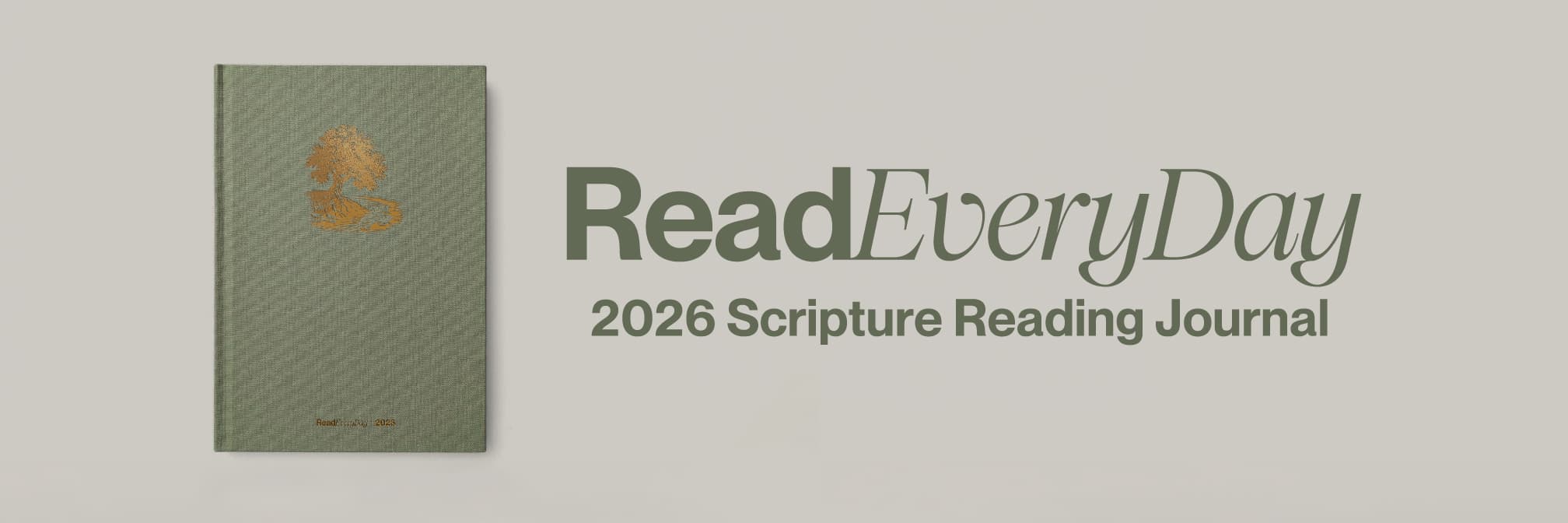 Read Every Day Journal 2026